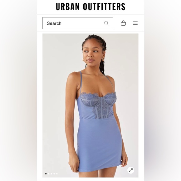 cream dress black lace For Love & Lemons - and Satin Mini - Women - Polyester - L Color:As Photo（PURPLE) A-line flowing gown LACE-TRIMMED SLIP DRESS IN this sleeveless midi features